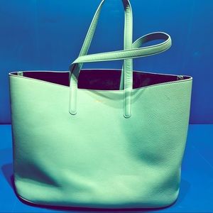 Tiffany & Co Full Grain Leather Large Shopper Tote